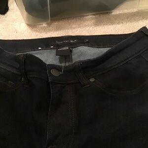Calvin Klein Dark Wash straight leg jeans size 6